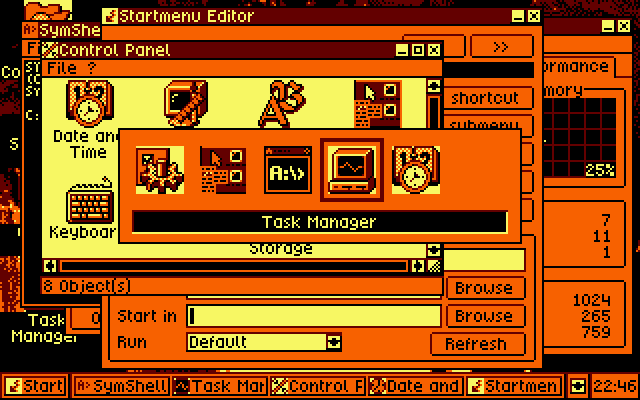 SymbOS Z80 multitasking operating system for CPC, MSX, PCW, EP, NC